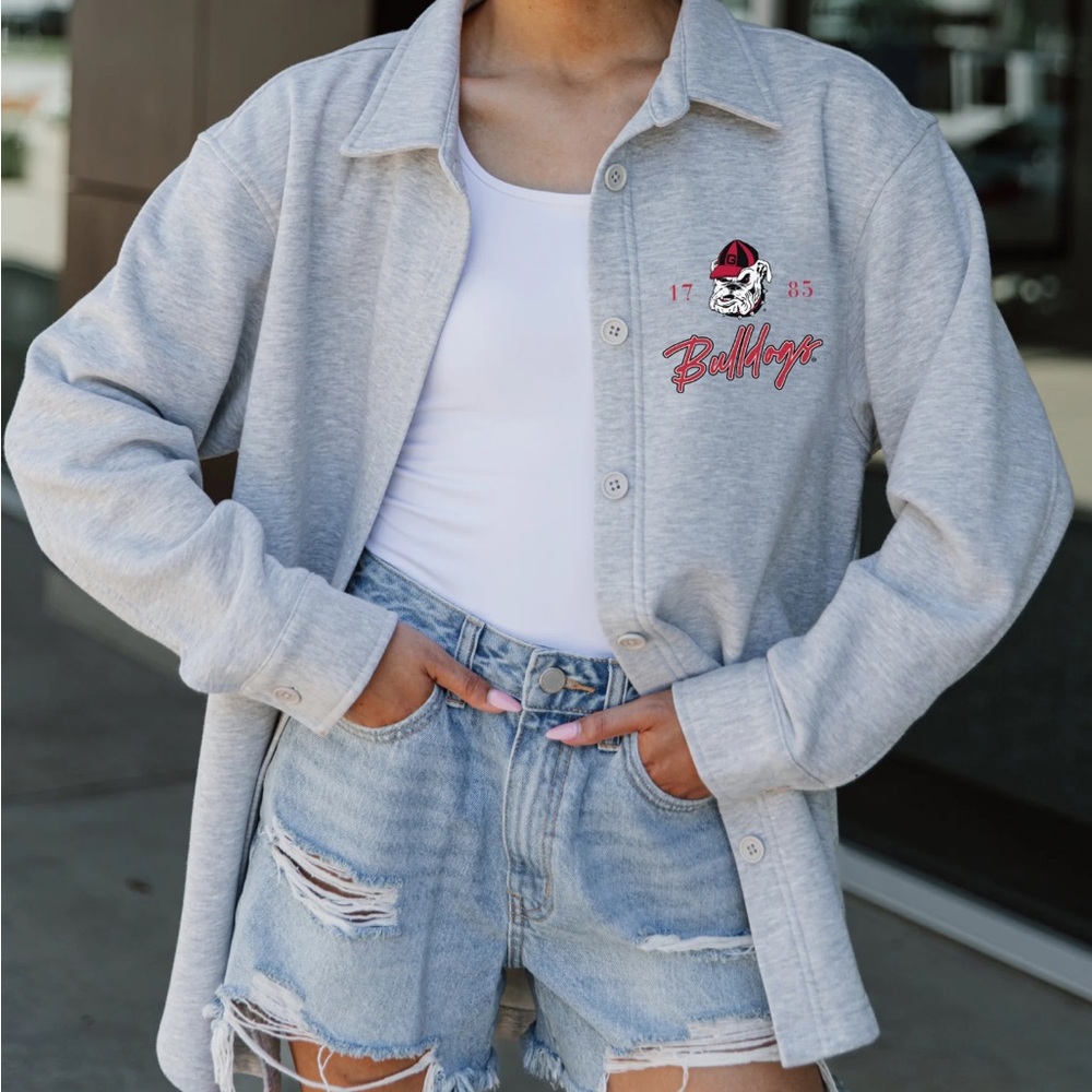 Georgia Bulldogs Fleece Overshirt